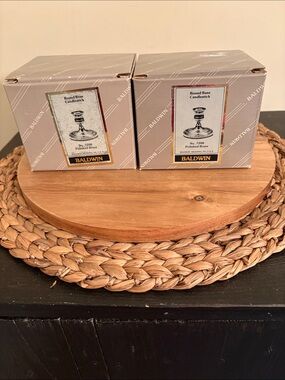Baldwin Brass Candlestick Box Set